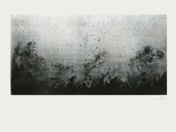 Lithographie Alain Ménégon Abstrait